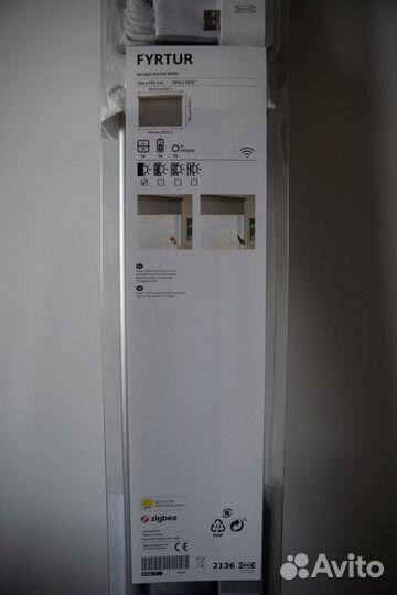 Рулонная штора икеа Фюртюр IKEA Fyrtur 100см