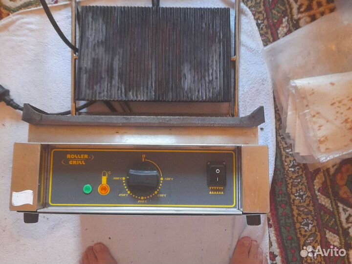 Электрогриль новый