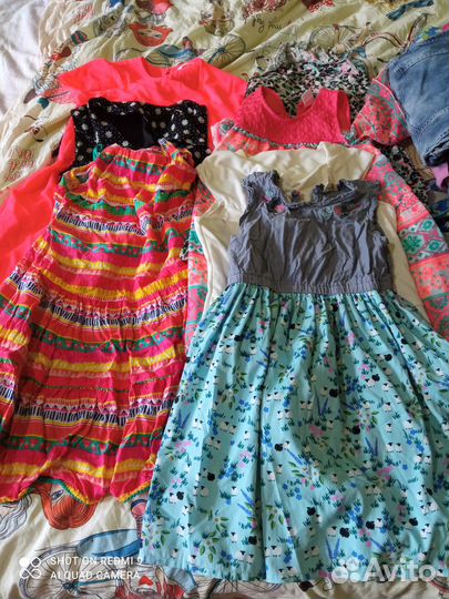 Пакет вещей 37 штук (7-12 лет) на девочку