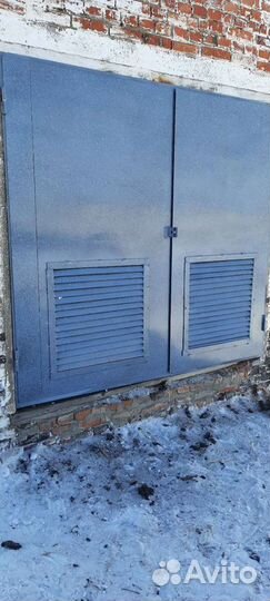 Металлические межэтажные перегородки. Двери. Решот