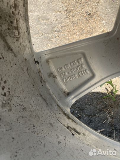 Литой диск r17 5-112 skoda