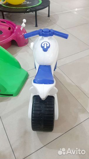 Беговел -мотоцикл мх Полиция (новый)