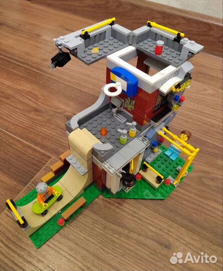 Lego city 31081 Скейт - площадка (Модульн. сборка)