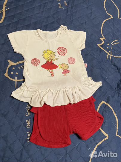 Вещи для девочки 74-86 размер
