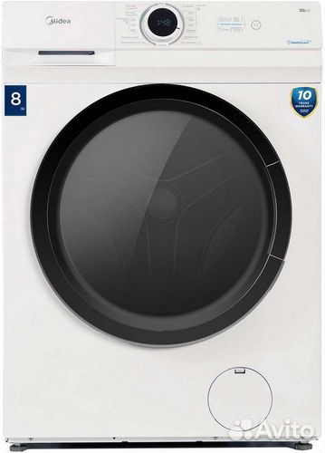 Стиральная машина Midea MF100W80BS/W-RU