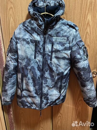 Бушлат ватники, синий мох(зима)