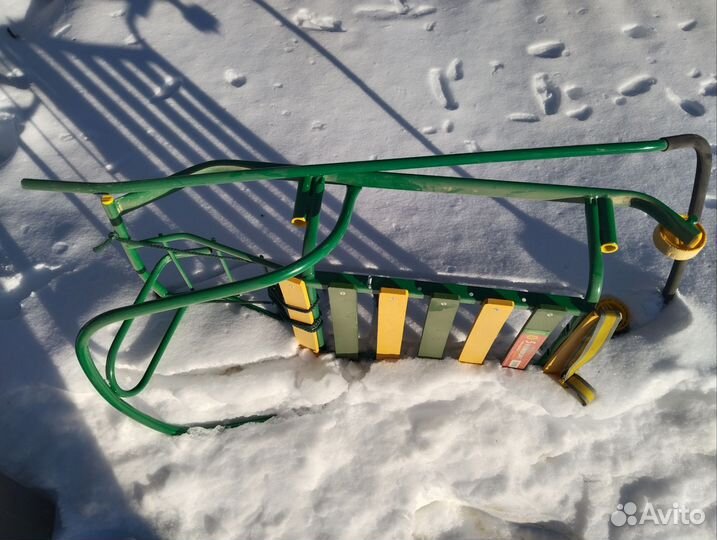 Санки с доп. колесами