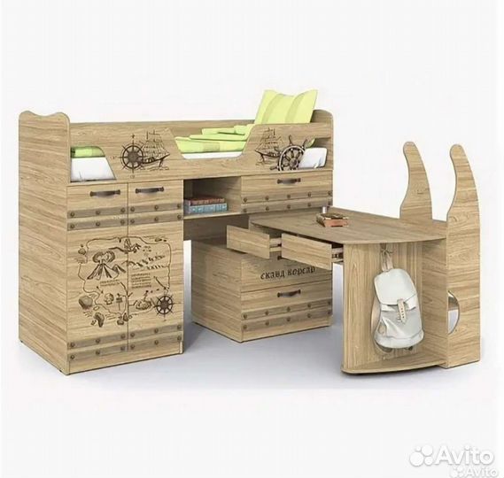 Детская кровать Корсар