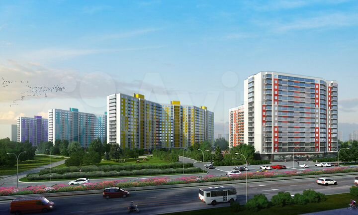 2-к. квартира, 57,5 м², 13/14 эт.