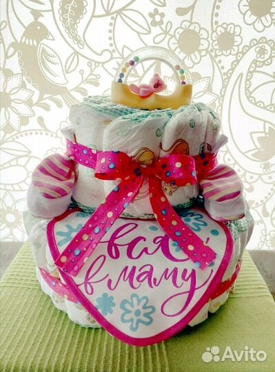 Торты из подгузников