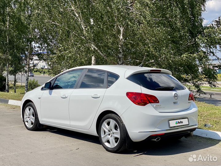 Opel Astra 1.4 AT, 2013, 139 236 км