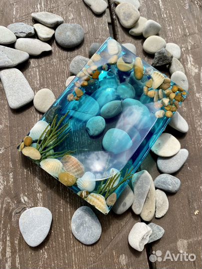 Мыльница из эпоксидной смолы