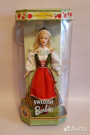 Кукла Swedish Barbie 1999 Индонезия dotw