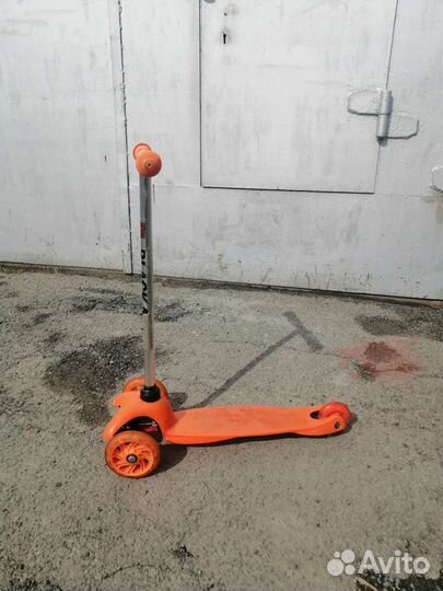 Самокат детский трехколесный бу