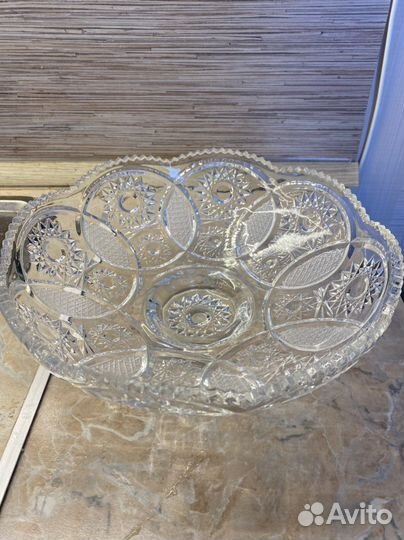 Хрустальная Ваза для фруктов