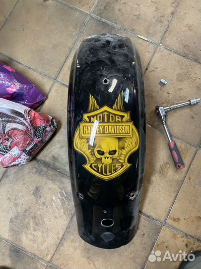 Заднее крыло Harley Davidson