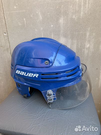 Шлем Bauer 4500 Sr М б/у с визором