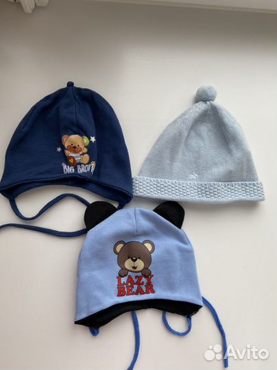 Шапка для мальчика 46