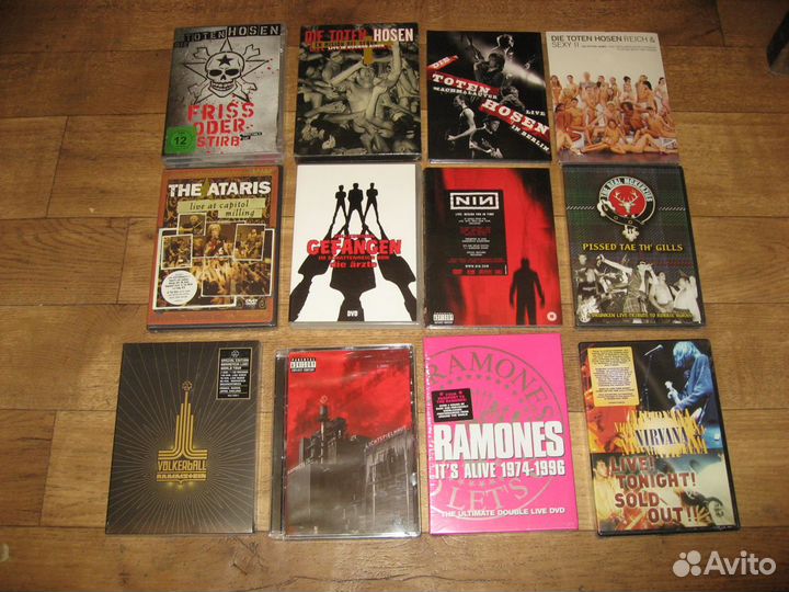 Фирменные DVD (музыка, фильмы, мультфильмы и др)