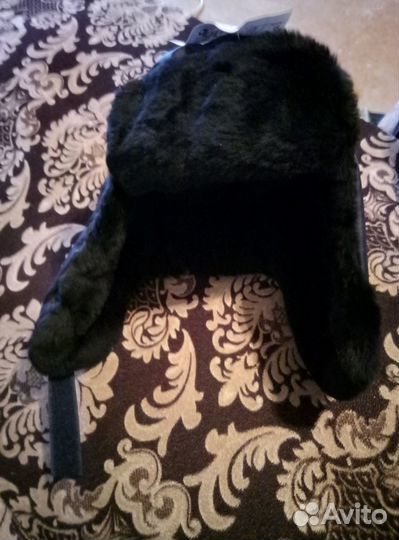 Шапка ушанка мужская