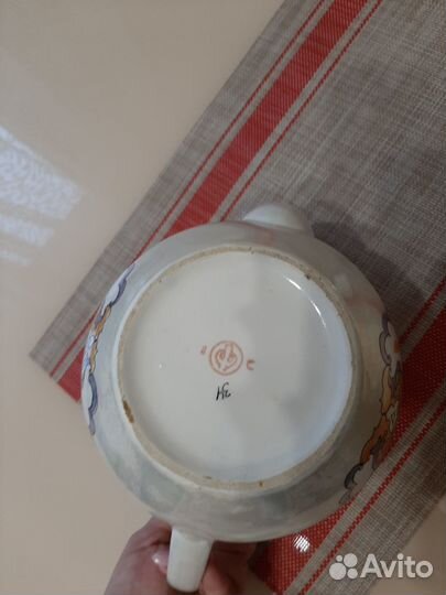 Чайник доливной фарфоровый СССР