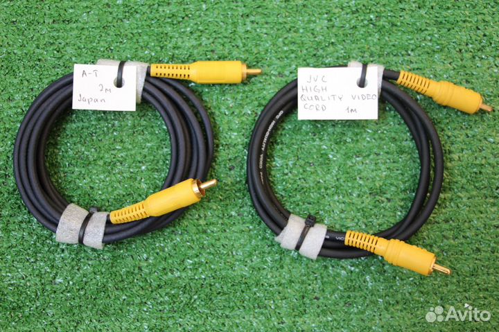 Кабели Audio-Technica, JVC, Sony 6шт