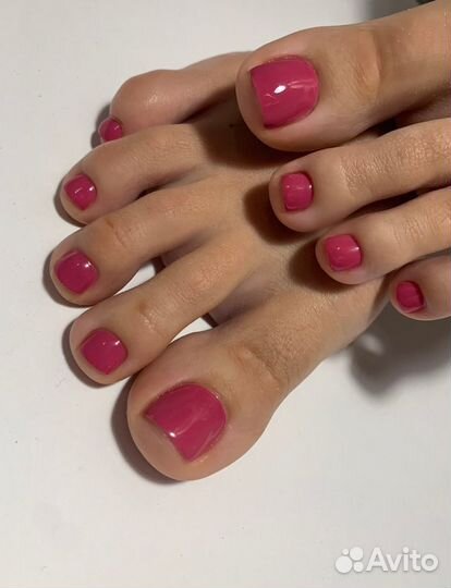 Маникюр, педикюр, гель-лак, наращивание ногтей