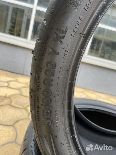 Continental ContiEcoContact 6 275/35 R22 и 315/30 R22 104Y