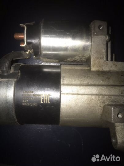 Стартер mitsubishi galant 8