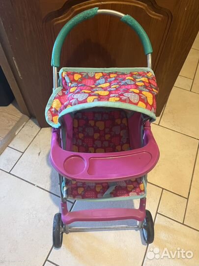 Коляска кукольная