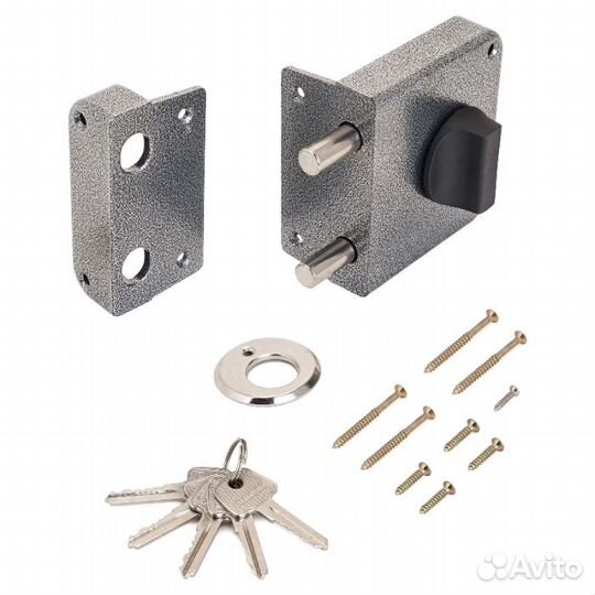 Замок дверной накладной
