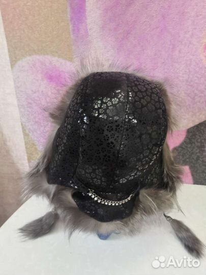 Шапка ушанка женская