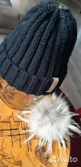 Теплая шапочка на мальчика 54-56
