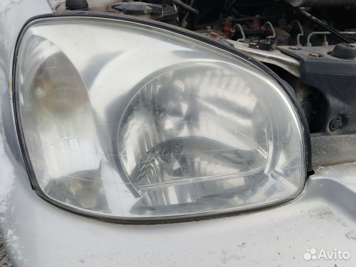 Передние фары Santa Fe 1