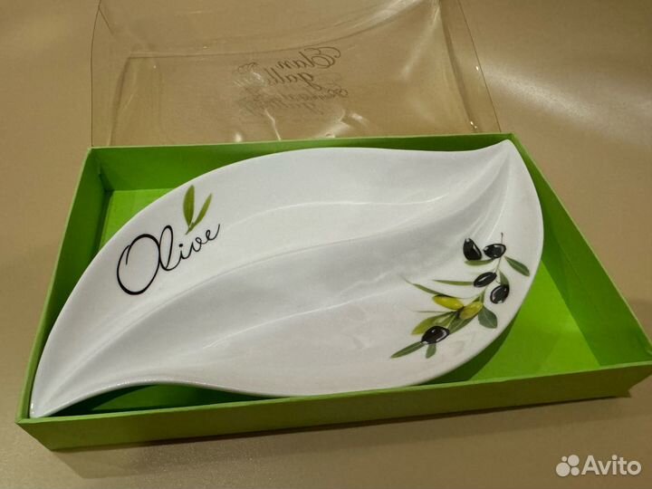 Менажница со шпажками фарфор