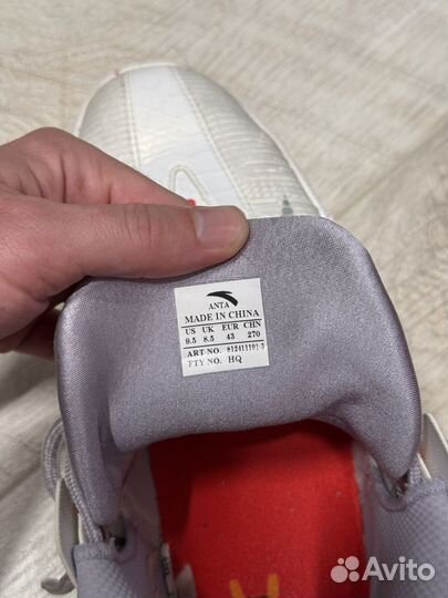 Баскетбольные кроссовки anta kt9