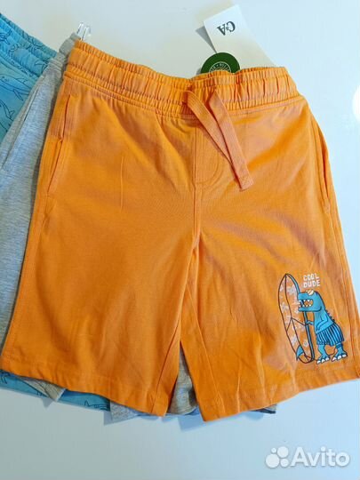Шорты для мальчика набор 3шт c&a 122