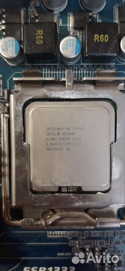 Материнская плата с процессором intel 06 E5440