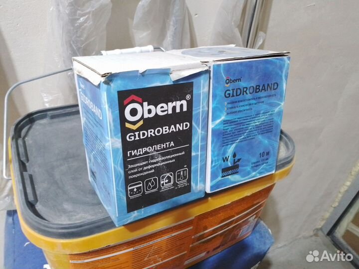 Гидроизолирующая лента Obern gidroband 120 мм