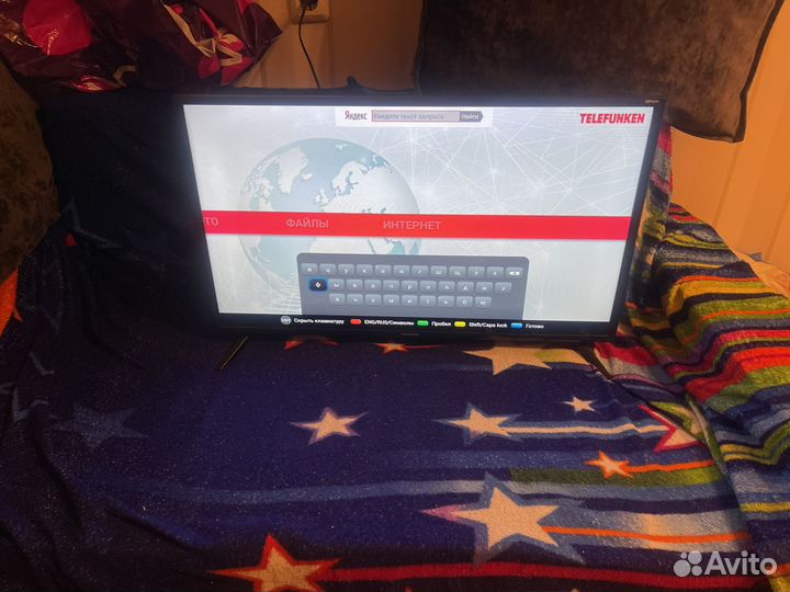 Телевизор SMART tv 32 дюйма бу