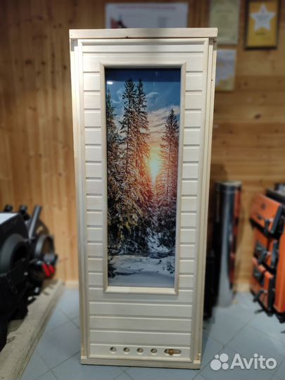 Двери для бани в парную