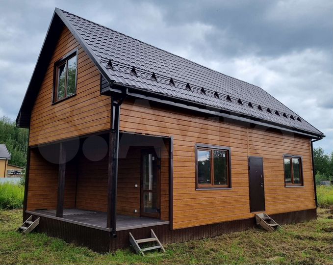 Дом 130 м² на участке 8 сот.