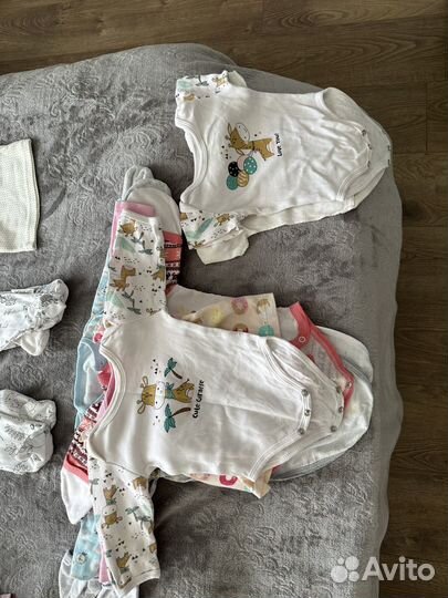Одежда для малышки 56-68 размеры