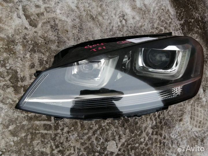 Фара Левая Ксенон Гольф 7 5G1941751 В сборе
