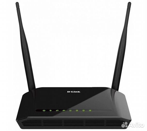 Wi-Fi роутер D-link DIR-615S, черный