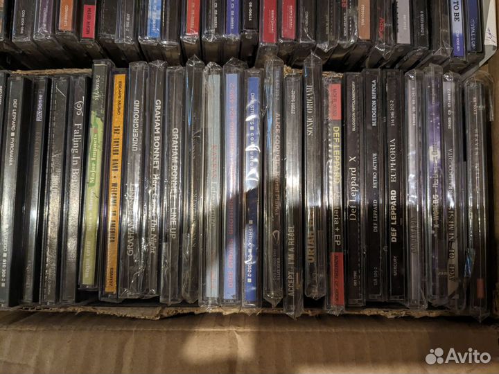 CD диски хард-рок