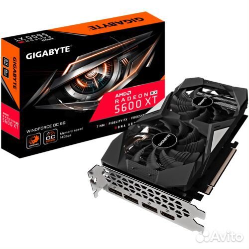 Gigabyte AMD Radeon RX 5600 XT windforce OC