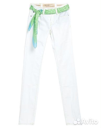 Новые Jacob Cohën (Cohen) Джинсы Белые 25 Оригинал