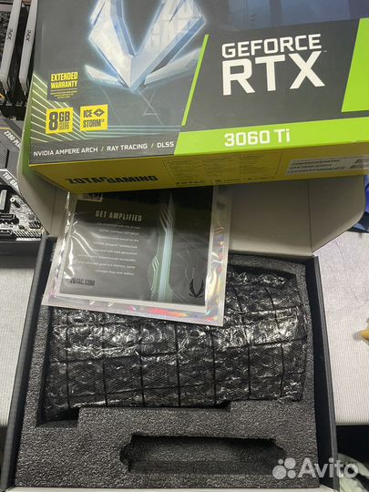 Видеокарта RTX 3060ti Zotac