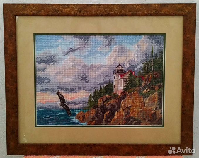 Картина вышивка